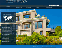 Tablet Screenshot of estatelife.com
